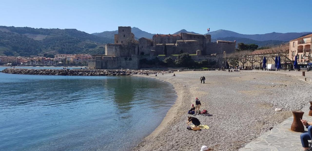 Studio Centre Plage Parking Gratuit Collioure Bagian luar foto