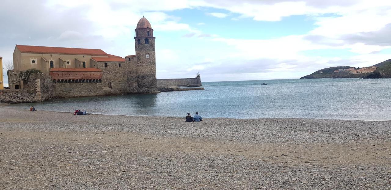 Studio Centre Plage Parking Gratuit Collioure Bagian luar foto