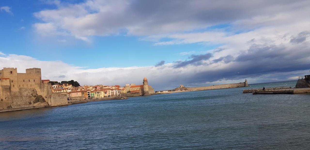 Studio Centre Plage Parking Gratuit Collioure Bagian luar foto