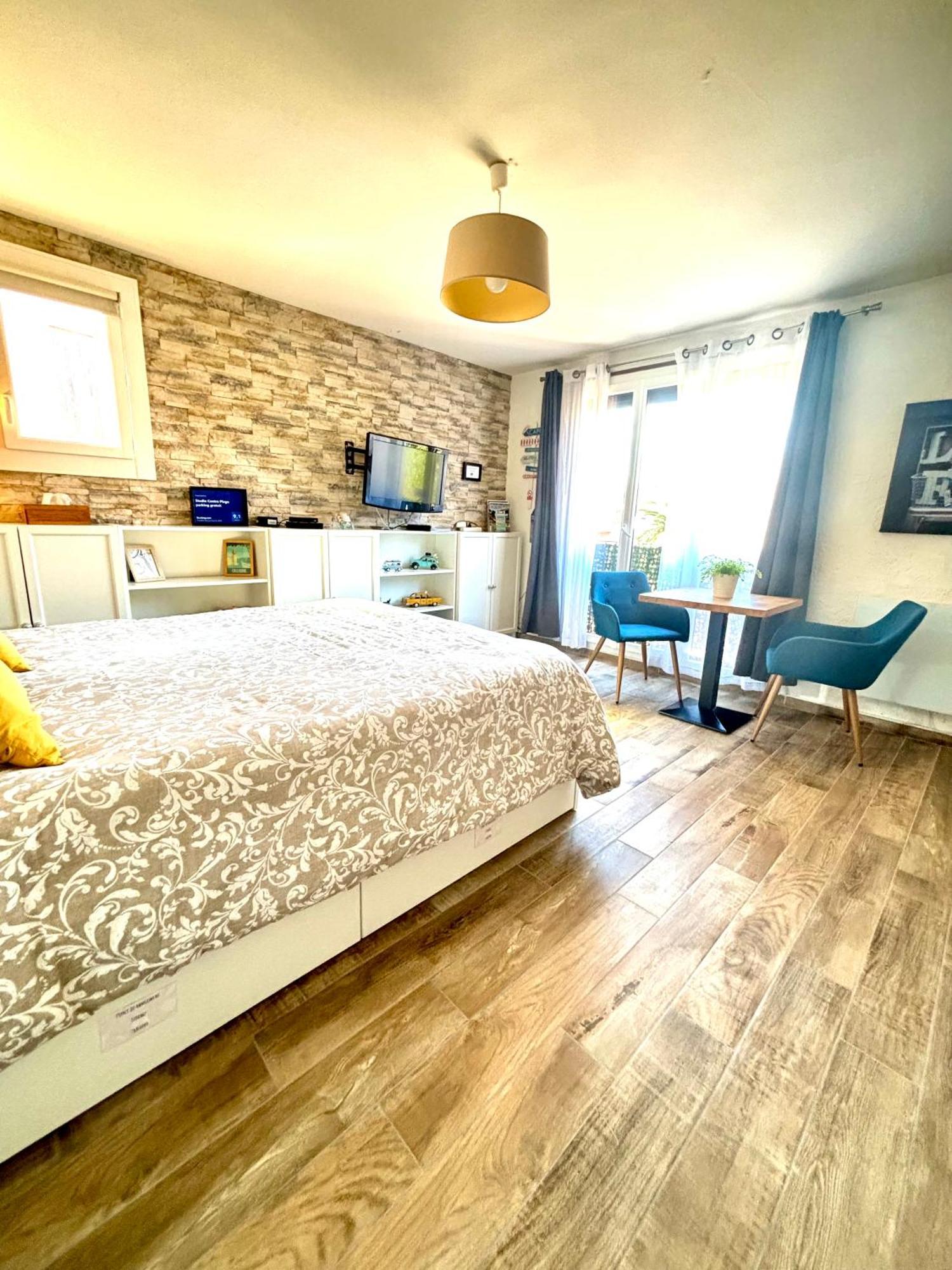 Studio Centre Plage Parking Gratuit Collioure Bagian luar foto