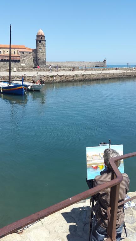 Studio Centre Plage Parking Gratuit Collioure Bagian luar foto