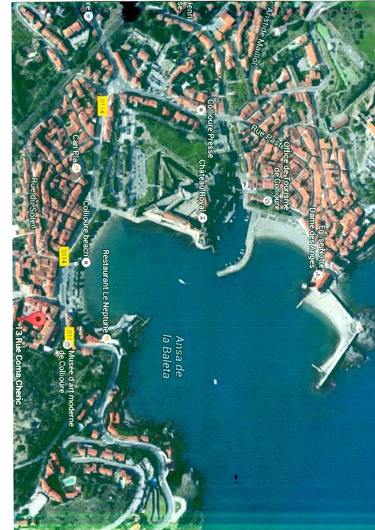 Studio Centre Plage Parking Gratuit Collioure Bagian luar foto