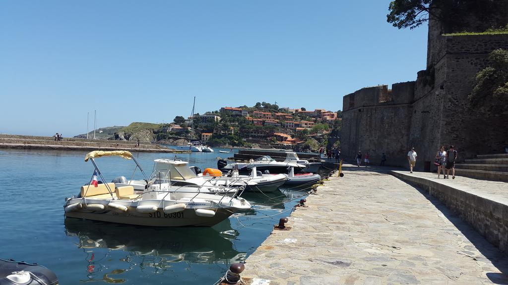 Studio Centre Plage Parking Gratuit Collioure Bagian luar foto